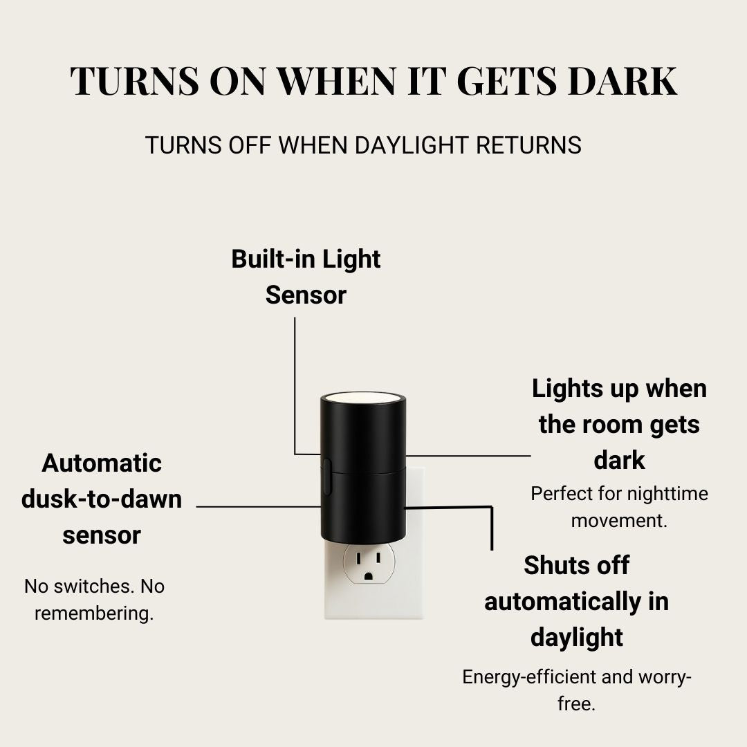 LumaNook – Plug-In Night Light