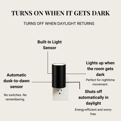 LumaNook – Plug-In Night Light