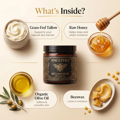 Ancestra Reclaim Tallow Honey Balm