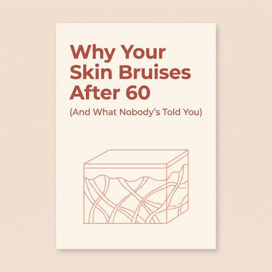 Why Your Skin Bruises After 60 (And What Nobody's Told You)
