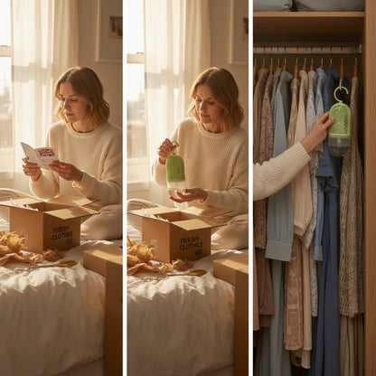 VisibleFresh Refillable Moisture Absorber – Hang & Breathe Easy