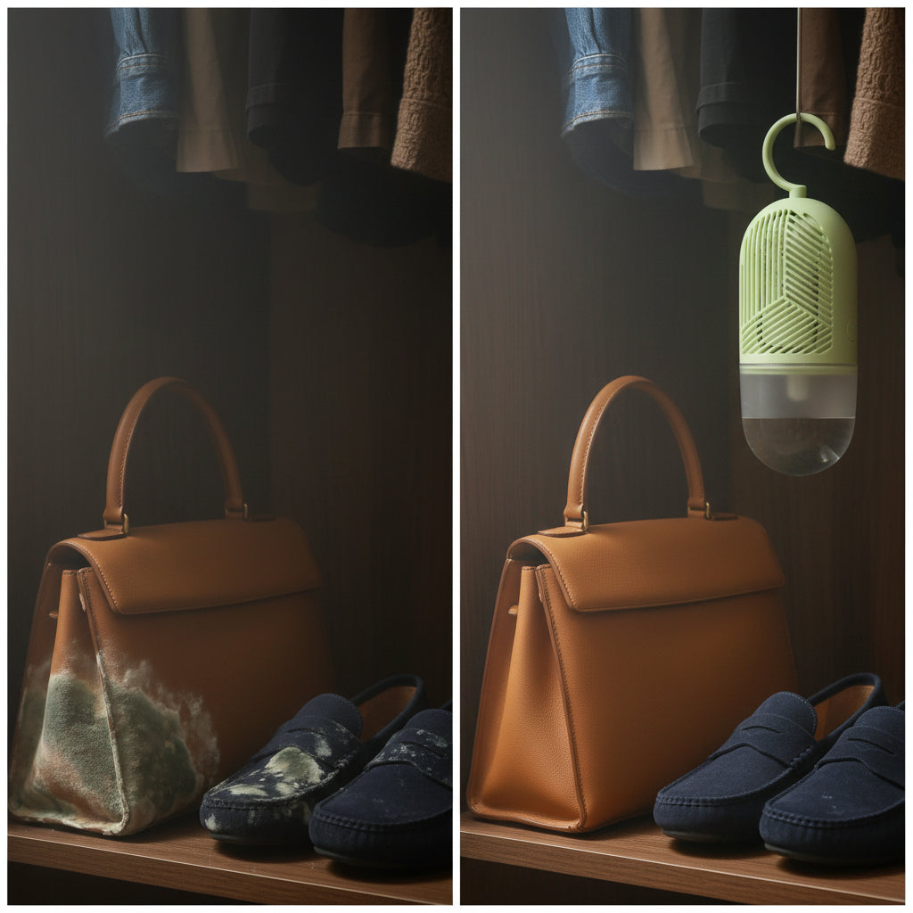 VisibleFresh Refillable Moisture Absorber – Hang & Breathe Easy