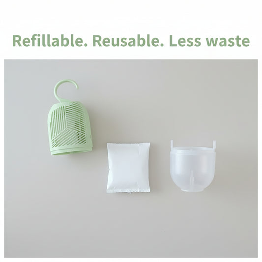 VisibleFresh Refillable Moisture Absorber – Hang & Breathe Easy