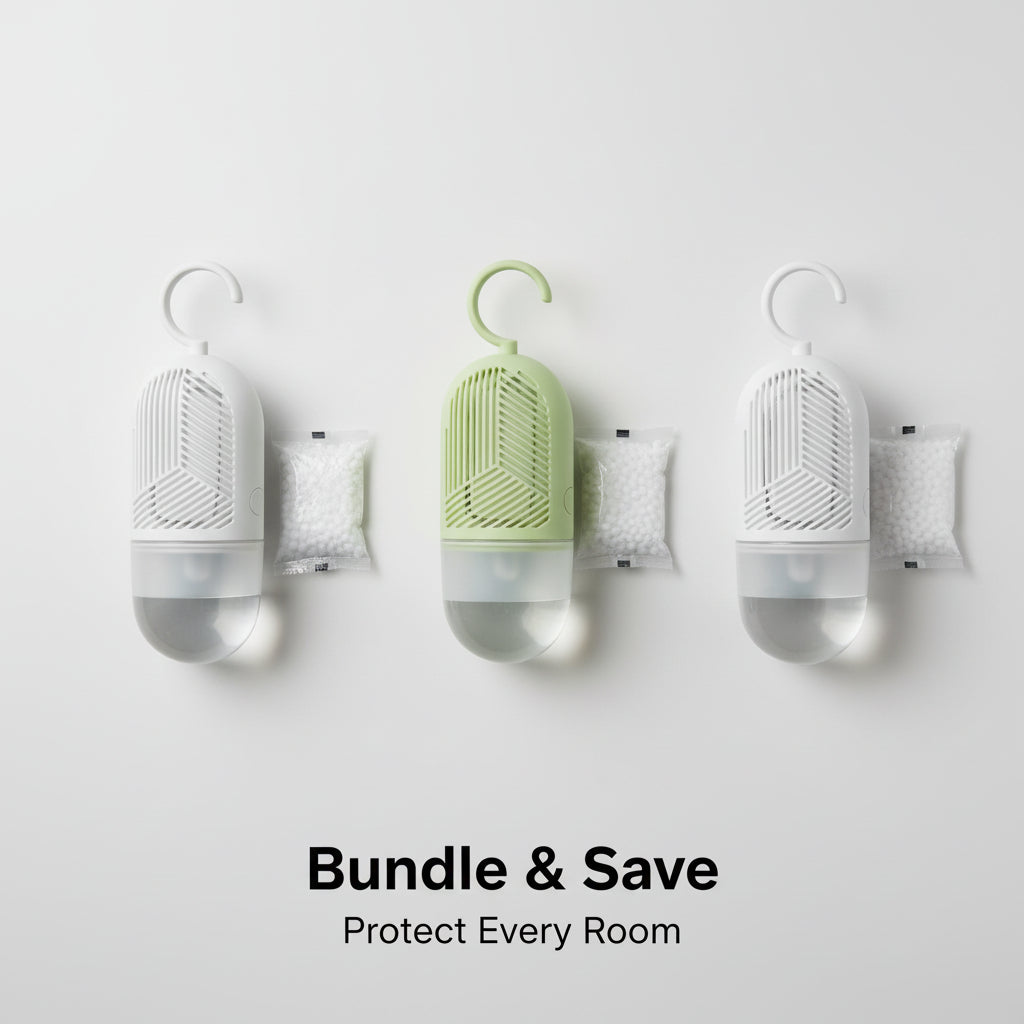 VisibleFresh Refillable Moisture Absorber – Hang & Breathe Easy