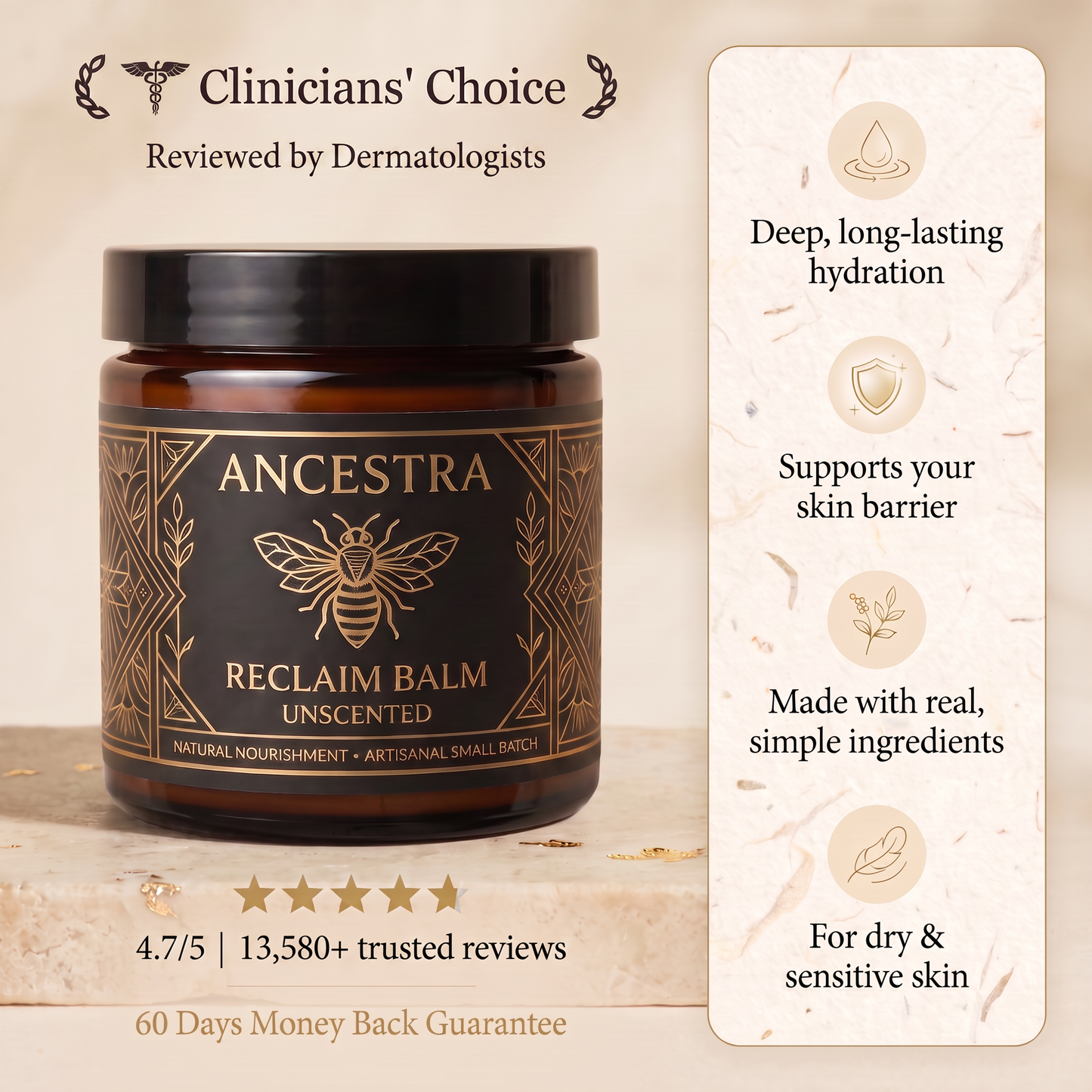 Ancestra Reclaim Tallow Honey Balm